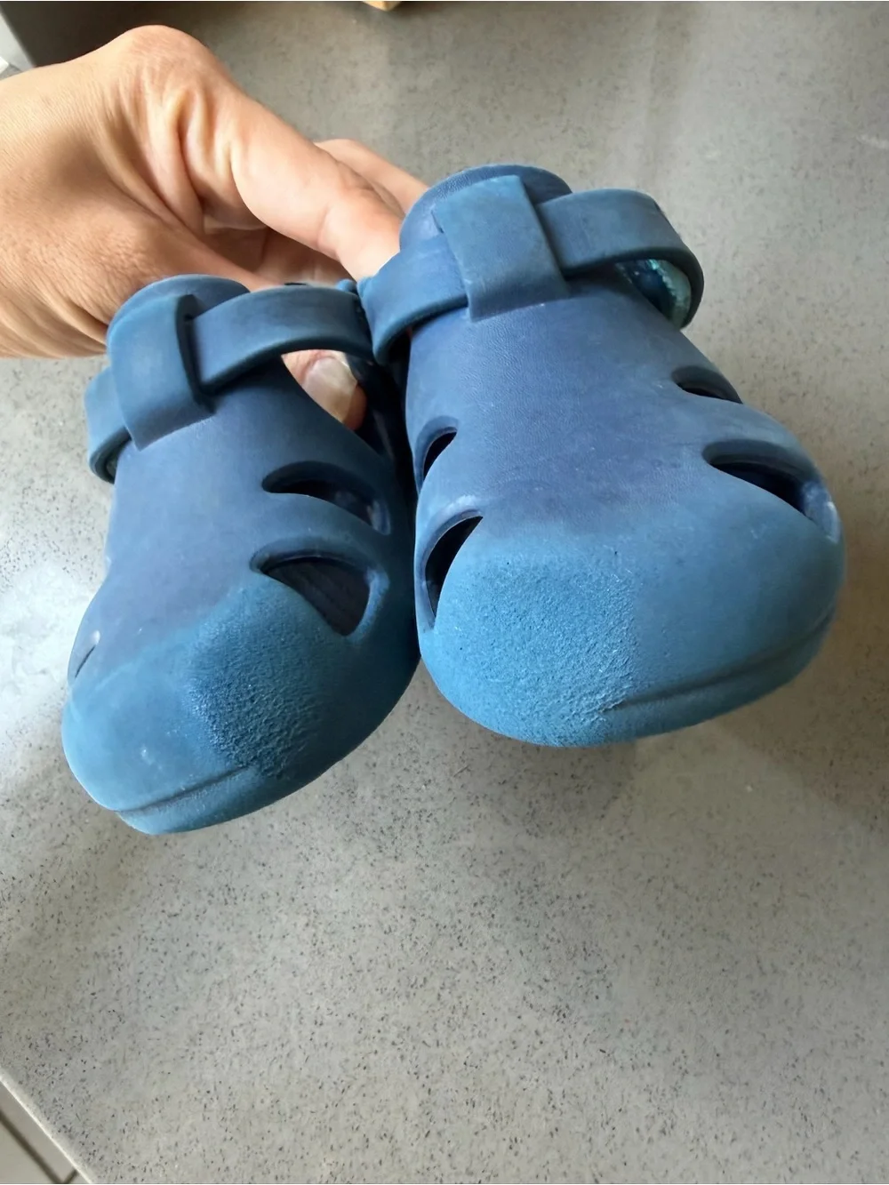 Ten Little Splash Sandals Blue 8 Water Shoes New